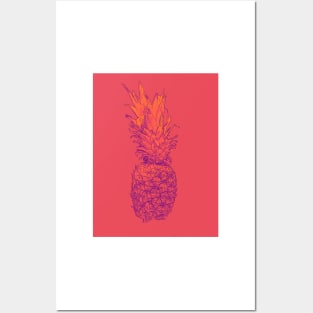 Pineapple Crown No. 3 Posters and Art